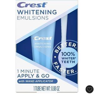 NIB Crest Whitening Emulsions‎ Leave-On Teeth Whitening Treatment